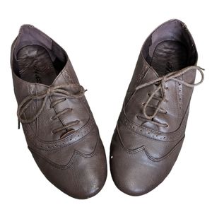 (2/$25) A.co schoolgirl slip-ons dark academia cottagecore flat shoes